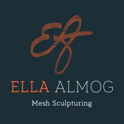 Ella Almog - Wire Mesh Sculptures 